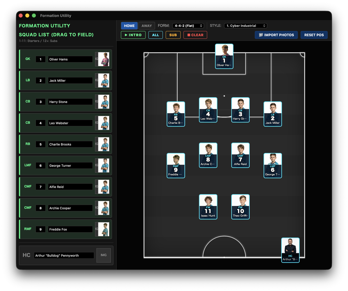 Formation Utility